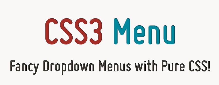 Varying Width Drop Down Menu Css