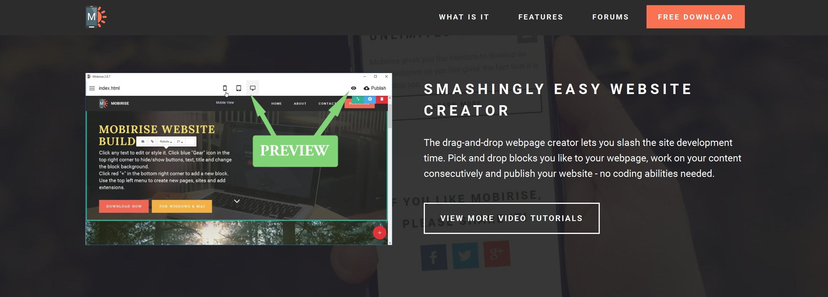 Quick Mobile Web Page  Creator Review