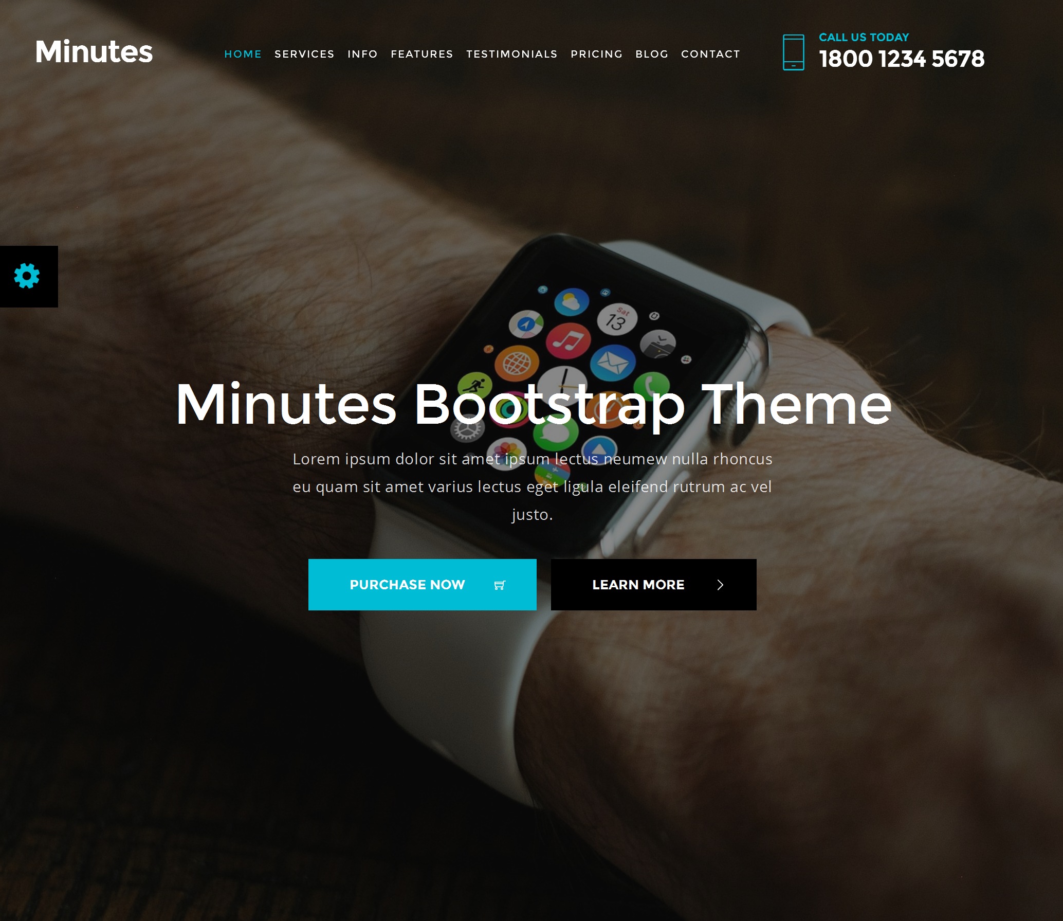 Free Download Bootstrap Minimal Theme